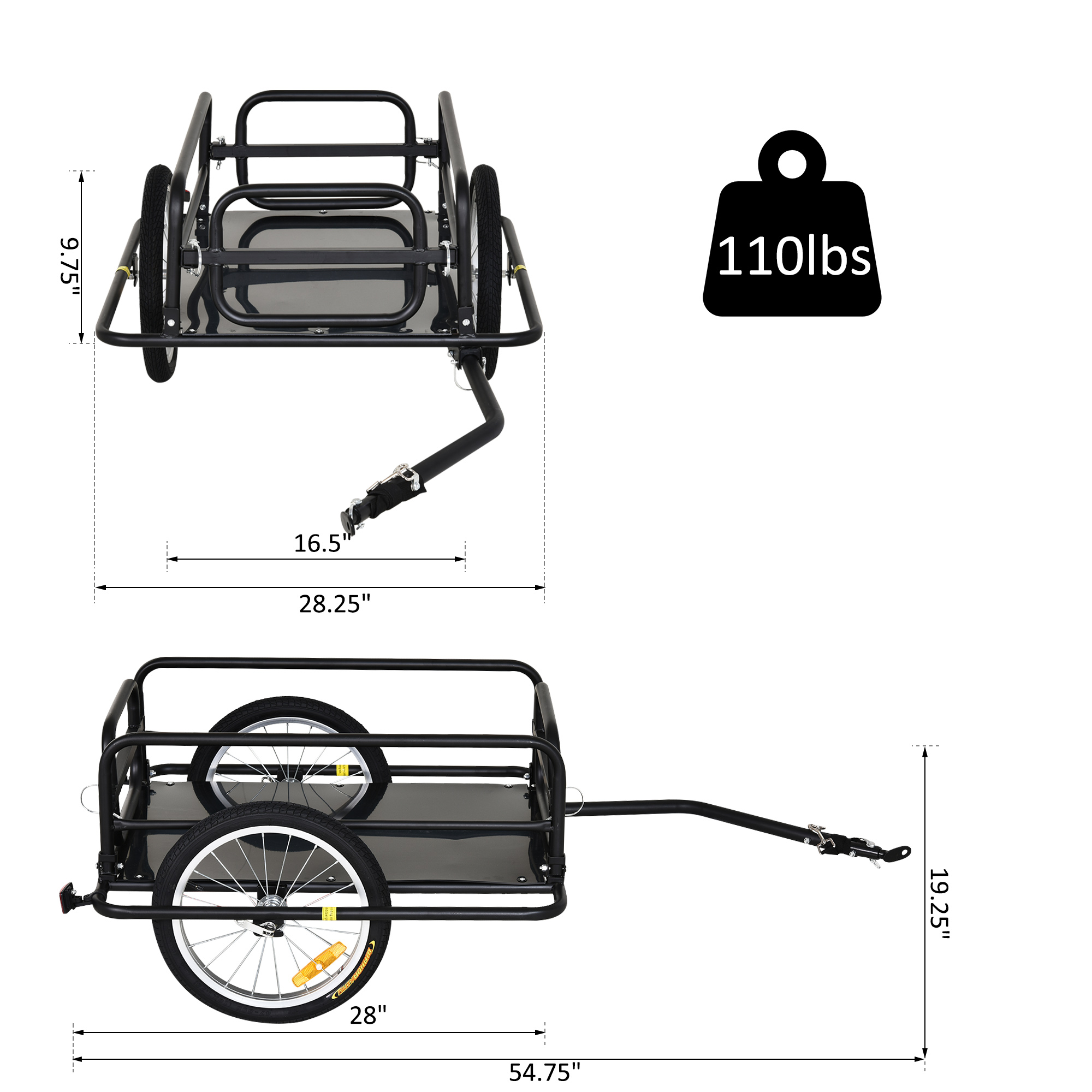 cart attachment for bike